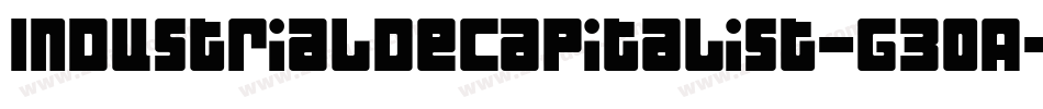 IndustrialDecapitalist-G3OA字体转换