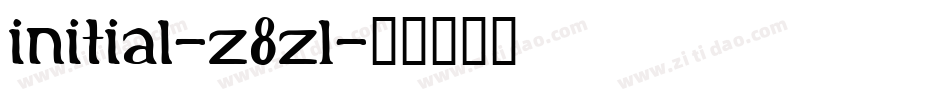 Initial-z8z1字体转换