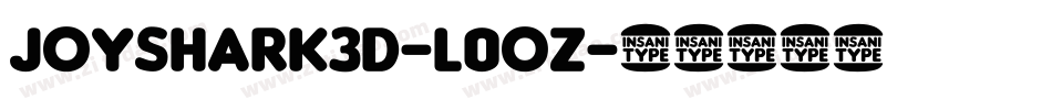 JoyShark3D-l0OZ字体转换