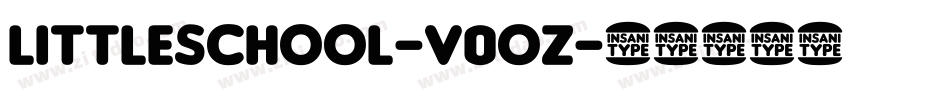 LittleSchool-V0OZ字体转换