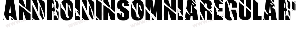 AndroidInsomniaRegular-RLxW字体转换
