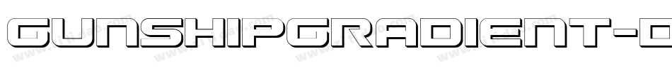 GunshipGradient-dz5Z字体转换