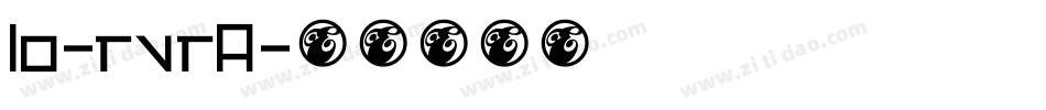 Io-rvrA字体转换