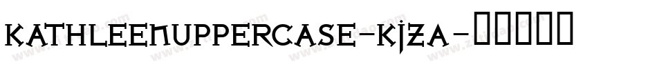 Kathleenuppercase-KJzA字体转换