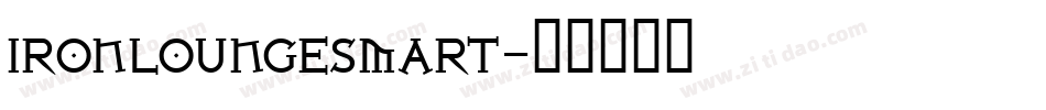 IRONLOUNGESMART字体转换