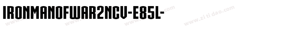 IronManOfWar2Ncv-E85l字体转换