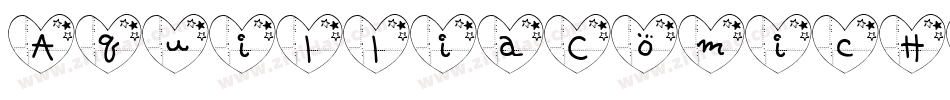 AquilliaComicHa字体转换