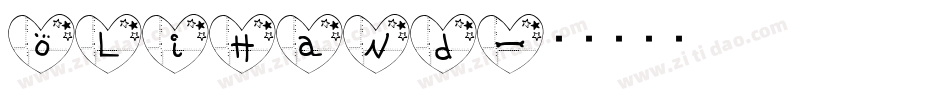 oLiHaNd字体转换