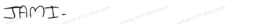 JAMI字体转换