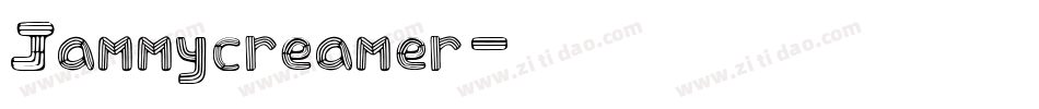 Jammycreamer字体转换