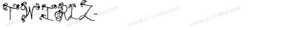 TWIRLZ字体转换