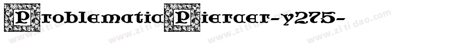 ProblematicPiercer-y275字体转换