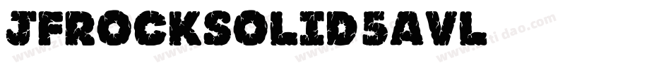 Jfrocksolid-5avL字体转换