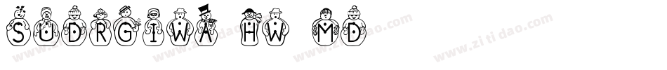 SUDRGIWA-HW-Md字体转换