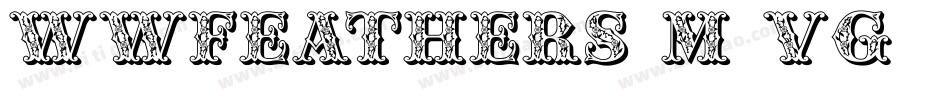 Wwfeathers-m2vG字体转换
