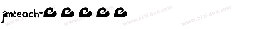 jimteach字体转换