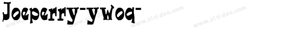 Joeperry-ywoq字体转换