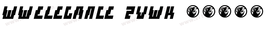 Wwelegance-2vwK字体转换
