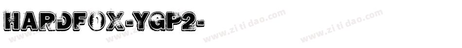 HardFox-yGP2字体转换