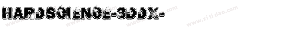 HardScience-3DDX字体转换