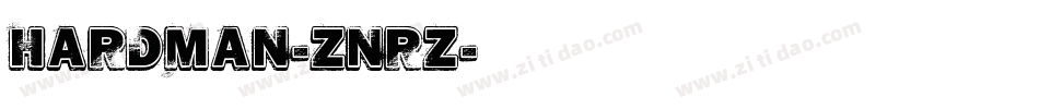 Hardman-ZnRZ字体转换