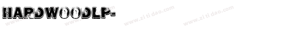 HardwoodLP字体转换