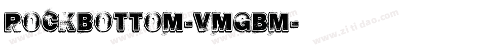 RockBottom-vmgBM字体转换
