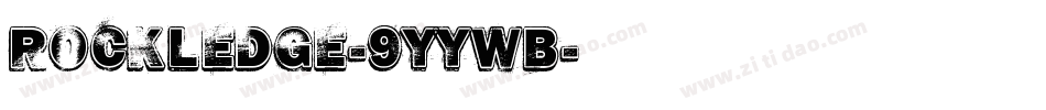 Rockledge-9YYWB字体转换