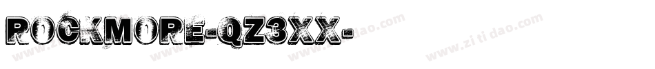Rockmore-qZ3xx字体转换