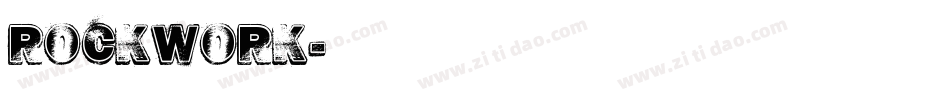 Rockwork字体转换