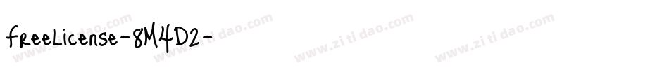 FreeLicense-8M4D2字体转换
