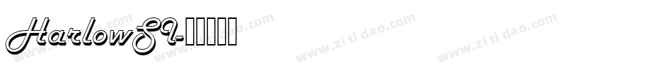 HarlowSI字体转换