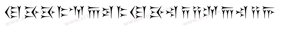 BookmarkBoldItalic-KAel字体转换