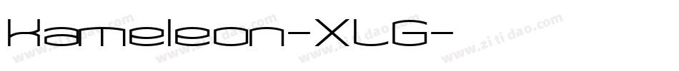 Kameleon-XLG字体转换