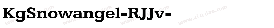 KgSnowangel-RJJv字体转换