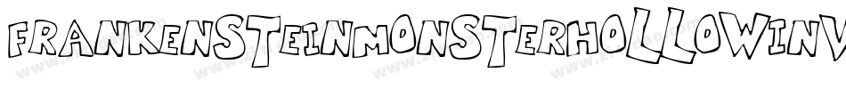 FrankensteinMonsterHollowInv-D4P0字体转换