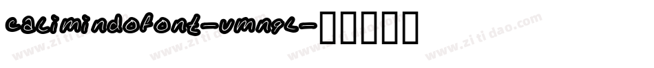 CalimindoFont-vmn9L字体转换