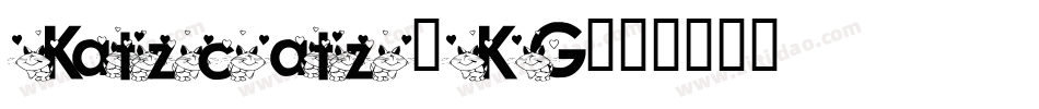 Katzcatz-KG字体转换
