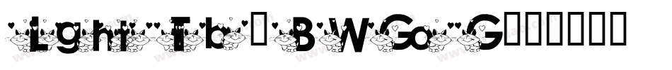 LightTfb-BWGoG字体转换