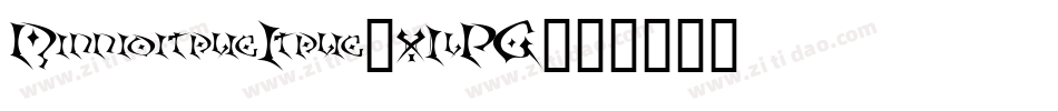 MinnioitalicItalic-51lPG字体转换