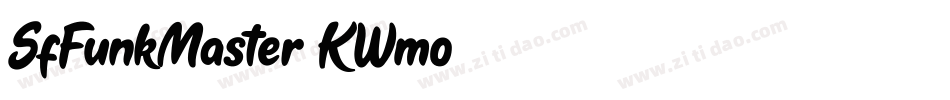 SfFunkMaster-KWmo字体转换