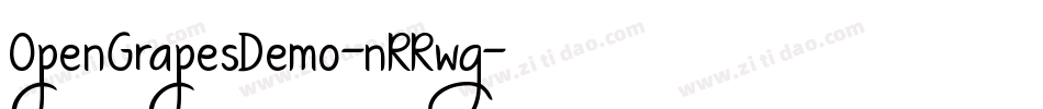 OpenGrapesDemo-nRRwg字体转换