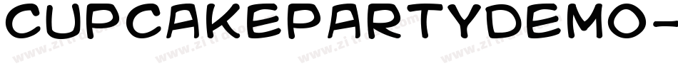 CupcakePartyDemo-46xK字体转换