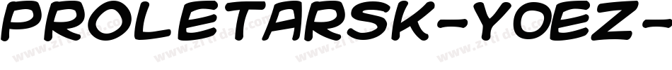Proletarsk-y0eZ字体转换