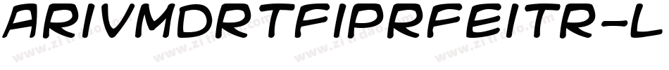 ArivmdrTfiprfeitr-LZ73字体转换