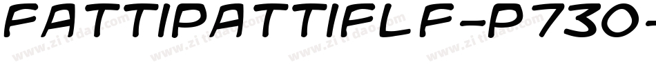 Fattipattiflf-p73O字体转换
