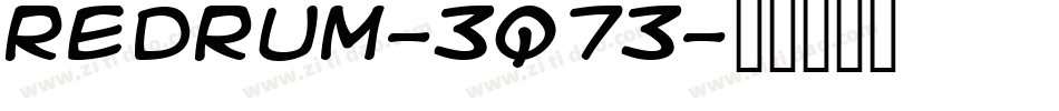 Redrum-3q73字体转换
