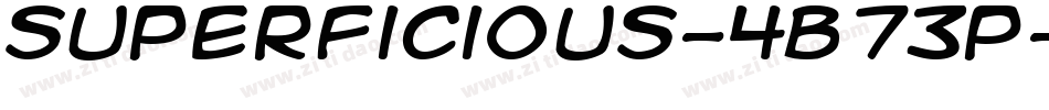 Superficious-4B73p字体转换