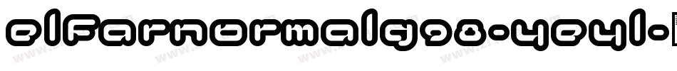 ElfarNormalG98-YEyL字体转换