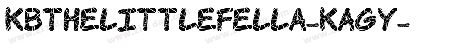 Kbthelittlefella-KAGy字体转换